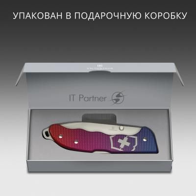 Нож перочинный Victorinox Evoke Alox (0.9411.D221) 136мм 5функц. синий/красный подар.коробка Нож перочинный Victorinox Evoke Alox (0.9411.D221) 136мм 5функц. синий/красный подар.коробка