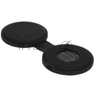 Переносное зарядное устройство Satechi Qi2 OntheGo 2-in-1 Wireless Charger, черный