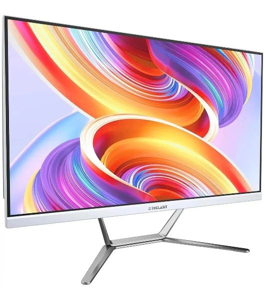 Моноблок Teclast K24 Air 23.8" Full HD i5 14450HX (2.4) 32Gb SSD 1Tb Iris Xe Windows 11 Pro GbitEth WiFi BT 120W клавиатура мышь белый 1920x1080