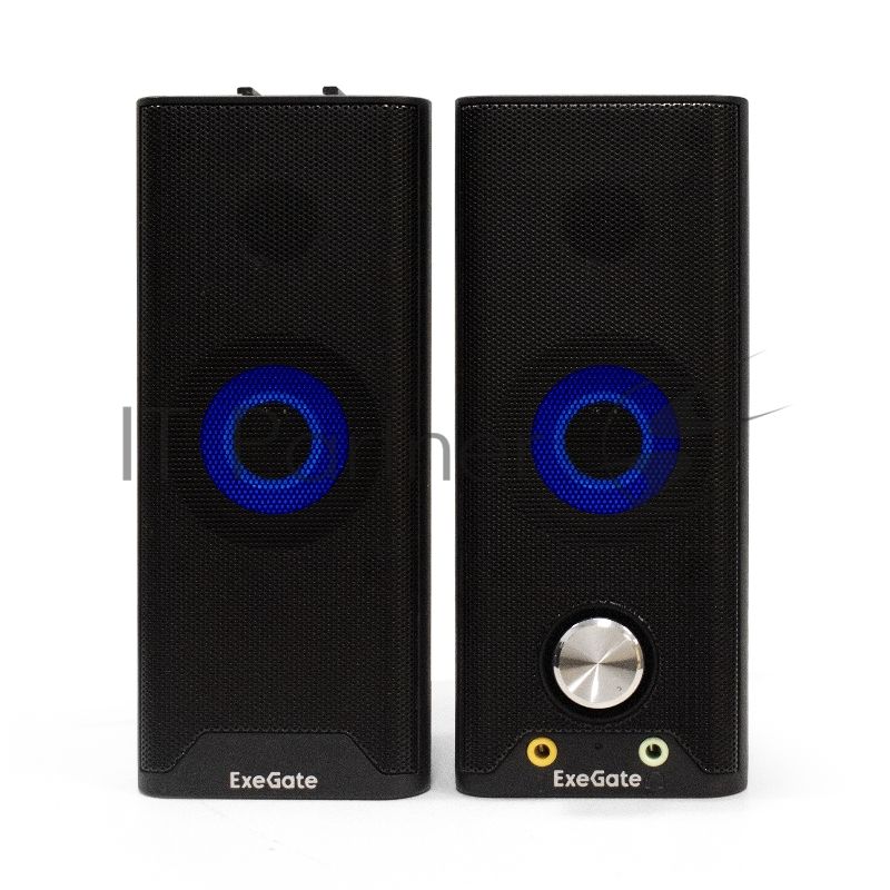 Саундбар-акустическая система 2.0 ExeGate EX289681RUS Accord 280 питание USB, Bluetooth, 2х3Вт (6Вт RMS), 60-20000Гц,черный, RGB подсветка
