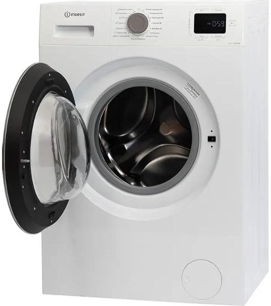 Стиральная машина Indesit ILS3 61291 S белый, загрузка фронтальная 6 кг, 1200 об/мин., класс: A