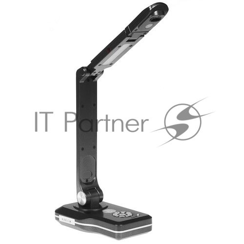 Документ-камера IQBoard [IQView E3511] 5 мегапикселей (разрешение 2592x1944), 100 digital zoom, интерфейсы: HDMI, VGA, USB 2.0, слот для SD card, светодиодная подсветка, A3, встроенное программное обеспечение без установки на ПК