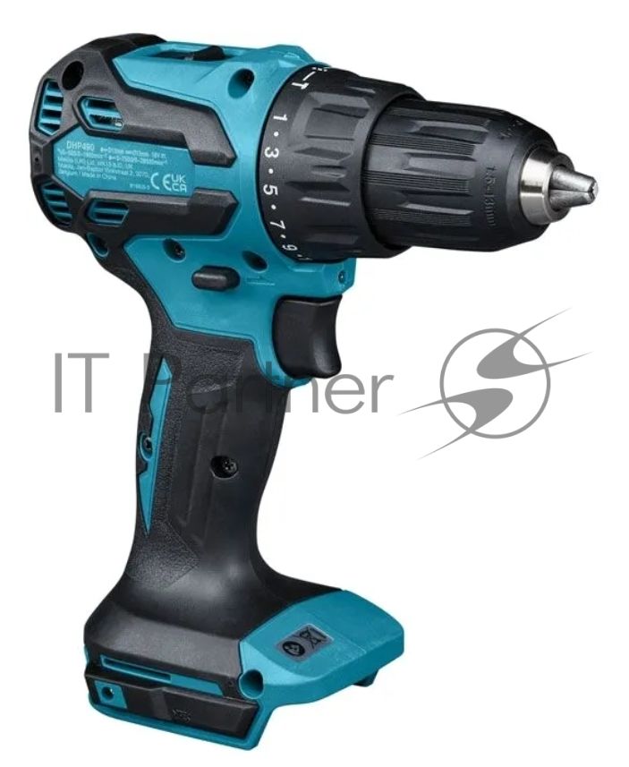 Дрель-шуруповерт Makita DHP490WV аккум. патрон:быстрозажимной (кейс в комплекте)