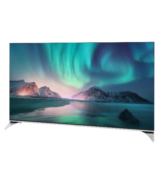 Телевизор Hyundai 55" H-LED55QBU7500 черный QLED UHD 60Hz Smart TV