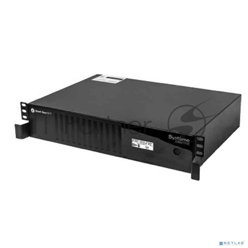 Источник бесперебойного питания Smart-Save SMT Systeme Electric 1000 ВА, монтаж в стойку 2U, 230 В, 6 розеток IEC C13, SmartSlot, AVR, LCD, USB HID