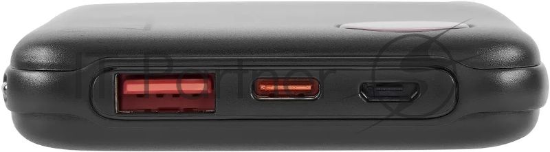 Портативный аккумулятор Digma DGPF10B 10000mAh QC3.0/PD3.0 22.5W 3A USB-A/USB-C черный