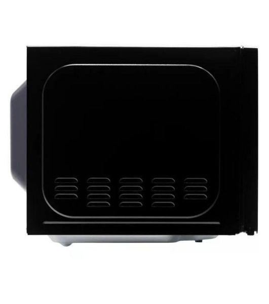 Микроволновая печь HOME HMM207BB черный, 20 л, 700 Вт, переключатели - поворотный механизм