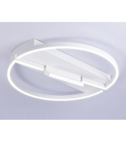 Светильник Ambrella light FL51459/1+1 WH белый 72W 3000K-6400K+4200K D600*110 (ПДУ РАДИО 2.4G)