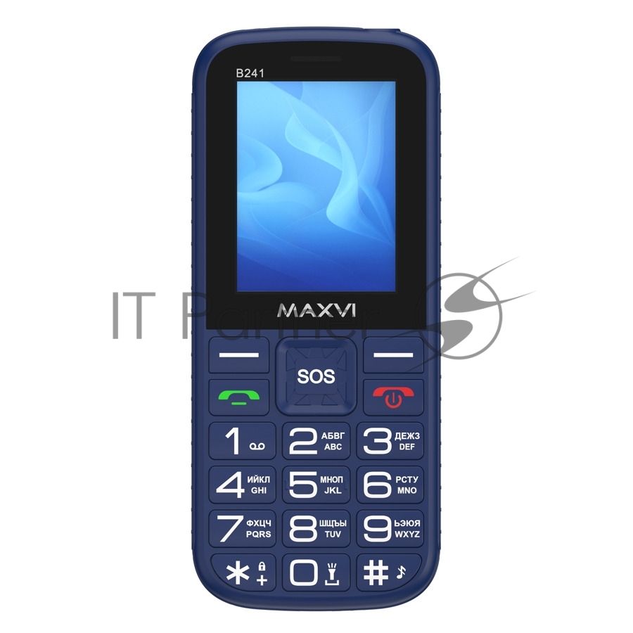 Мобильный телефон Maxvi B241 синий