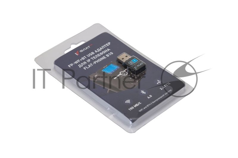 Адаптер Флат FP-WF+BT USB-адаптер устройство, позволяющее подключить Flat-Phone B10 к WiFi сети и Bluetooth-гарнитуре