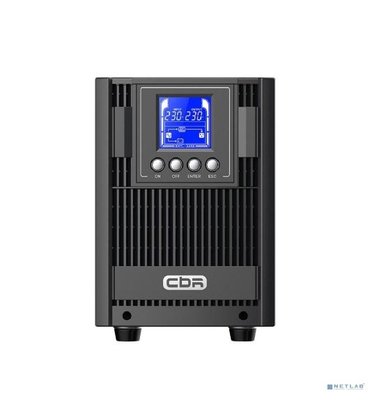 ИБП CBR ESSENCE ESN-1500C Online 1500 VA / 1500 W, Tower, 6 x C13, LCD, HID-USB, RS232, EPO, SNMP slot (ESN-1.5KT-6I-LCHERSC)