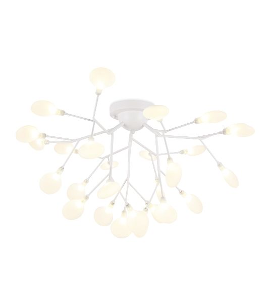 Светильник Ambrella light TR3011/27 WH/FR белый/матовый G4/27 max 20W D730*430