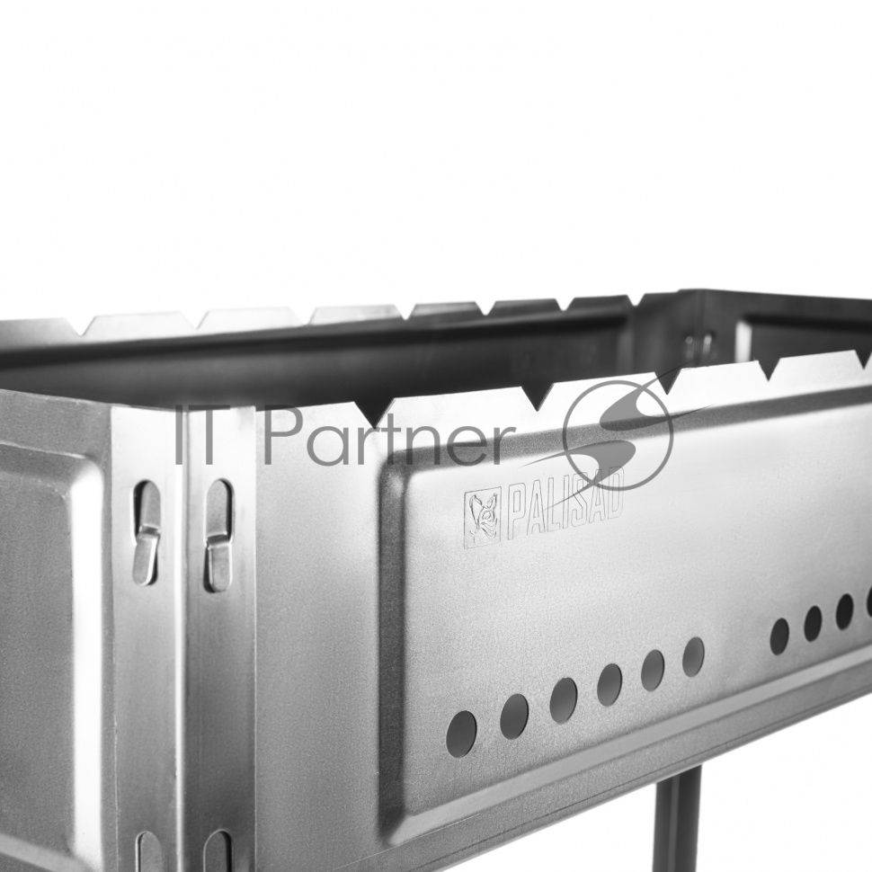 Мангал Palisad Camping с ребрами жесткости 700x300x700 мм