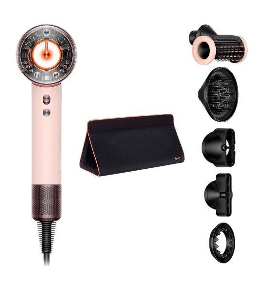 Фен Dyson HD16 Supersonic Nural Ceramic розовый/розовое золото, 1600 Вт, ионизация