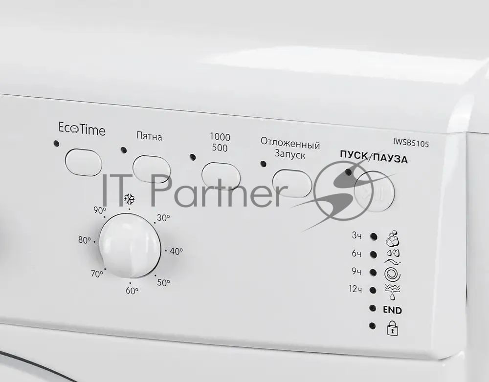 Стиральная машина Indesit IWSC 5105 белый, загрузка фронтальная 5 кг, 1000 об/мин., класс: А