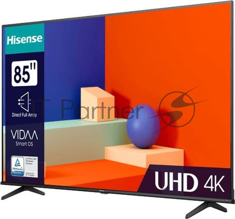 Телевизор Hisense 85" 85A6K черный LED UHD 60Hz Smart