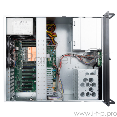 Компьютерный корпус InWin IW-R400-01N/USB3.0*2/Rear fan 8025мм 4200RPM*2/Front fan 8025мм 4200RPM*2/Front door/Air filter for front door/SK35-02