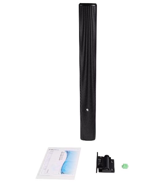 Звуковая колонна Intrend ITSPK-CL425PD-B активная 4x2,5", 60 Вт, вход DANTE, SPL 109dB, 106Hz18kHz, 120°х20° (HхV), вес 3.4 кг, черный, крепление в комплекте, (цена за 1шт., в упаковке 2 шт., продается парами)