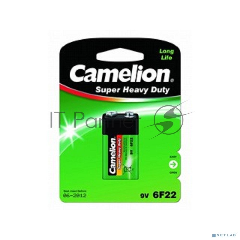 Батарейка Camelion 6F22 BL-1 (6F22-BP1G, 9В)