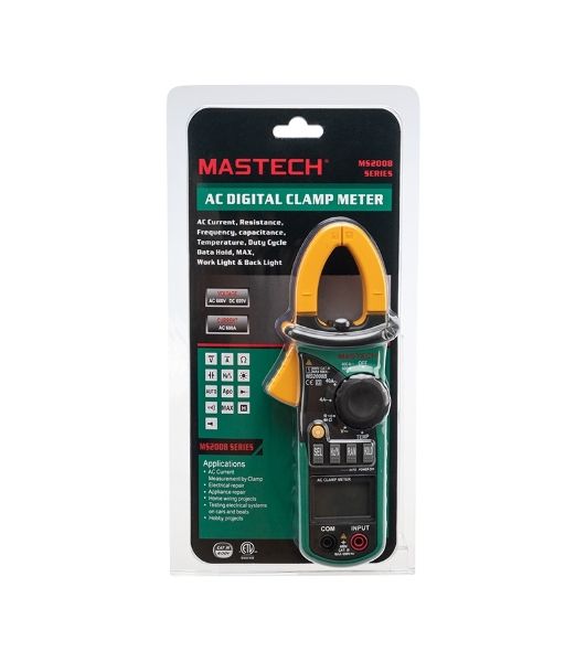 Токовые клещи MS2008B MASTECH