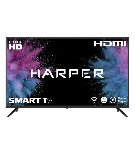 Телевизор Harper 40" 40F660TS черный LED FHD 60Hz Android TV