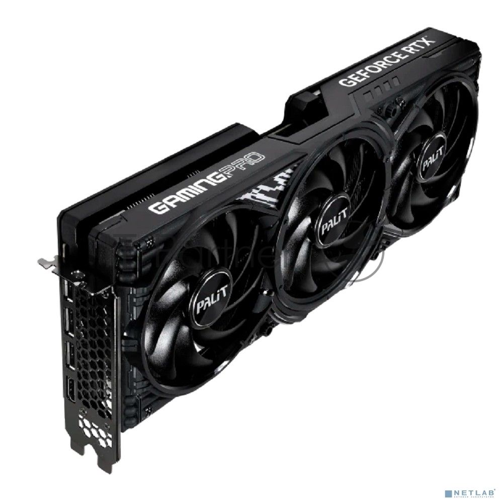 Видеокарта Palit GeForce RTX 5070 GAMINGPRO-S, 12 GB GDDR7, 192 bit, 3xDisplayPort, HDMI, GPU 2325 MHz