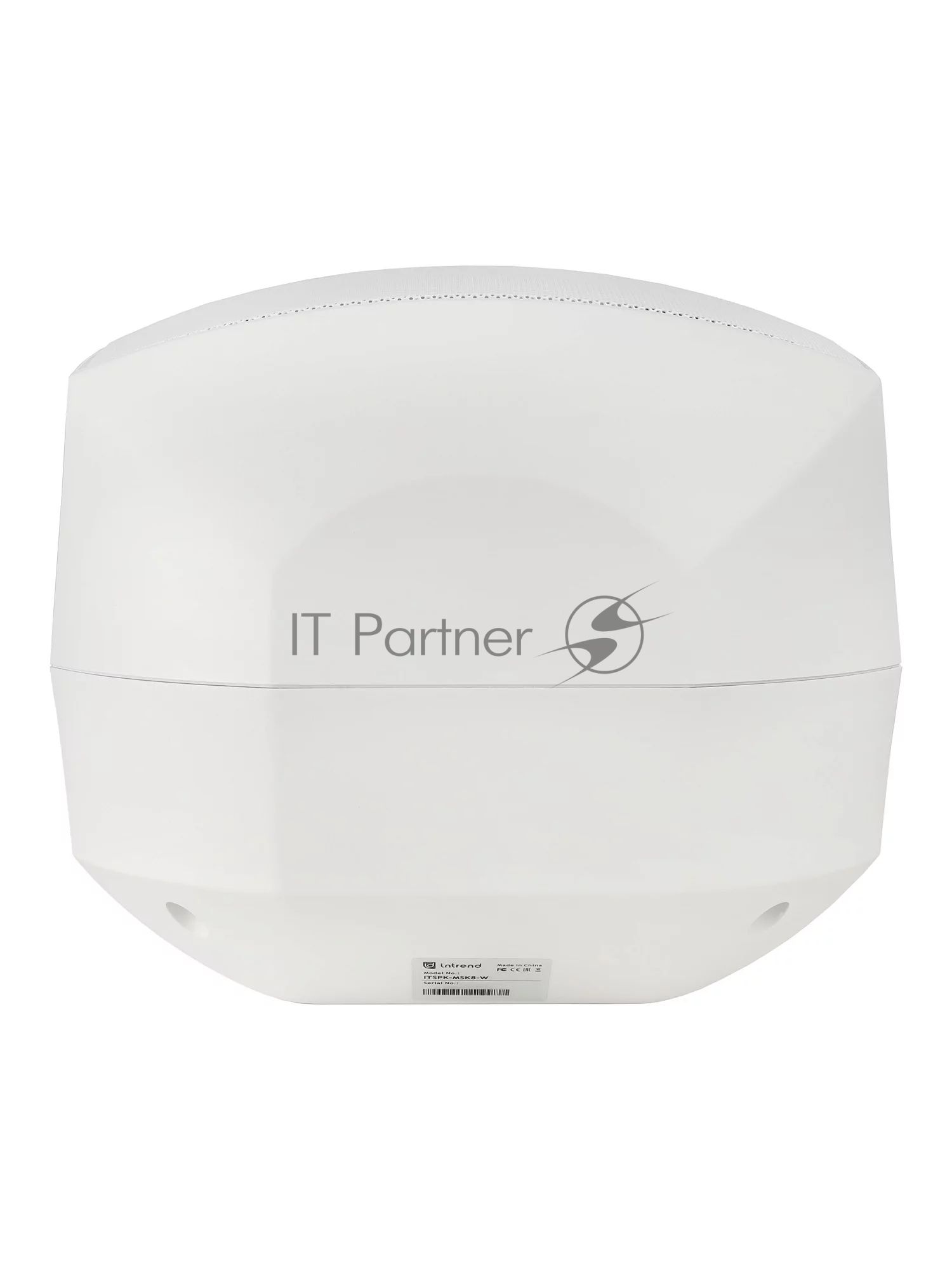 Акустическая система Intrend ITSPK-MSK8-W двухполосная, корпусная: 8"СЧ, 1.5"ВЧ, 12.5Вт/25Вт/50Вт/100Вт 100V/70V/8Ом, IP66. Корпус полипропилен, алюминиевый гриль. Цвет белый. Крепление в комплекте. (в упаковке 2шт, цена указана за 1шт)