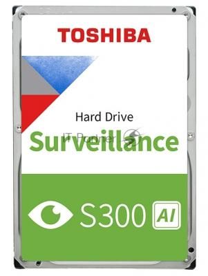 Жесткий диск HDD Toshiba S300 AI 16Tb 7200rpm SATA III 1024Mb 3.5"