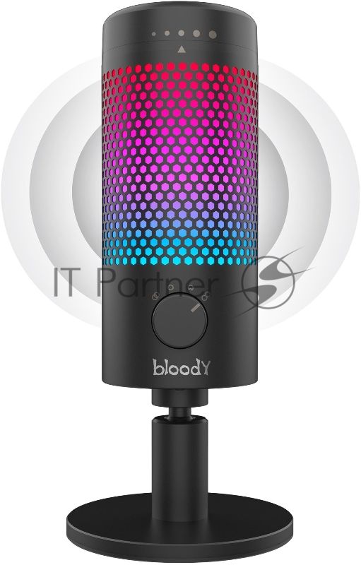 Микрофон проводной A4Tech Bloody GM50 Pro 2.5м черный