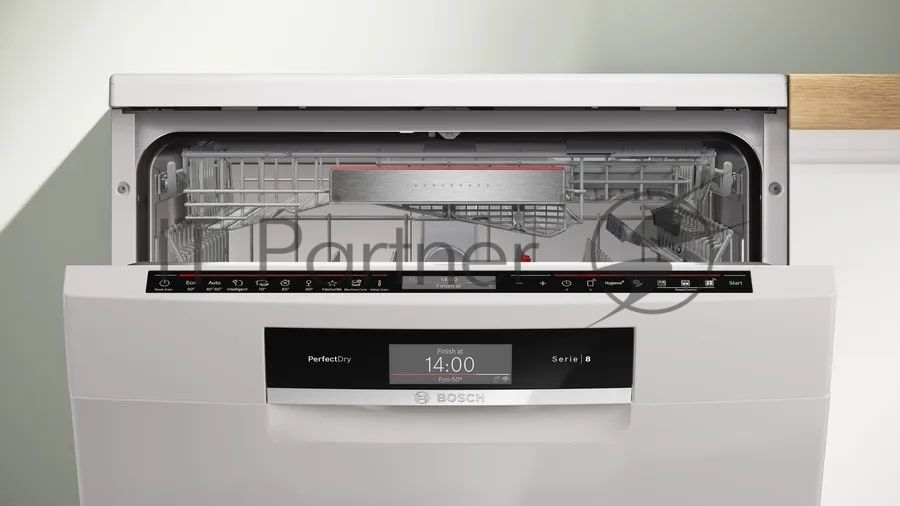 Посудомоечная машина Bosch SMS8ZDW86Q, белый, 60 см, 13 компл., сушка цеолитная, 40 дБ, класс A++