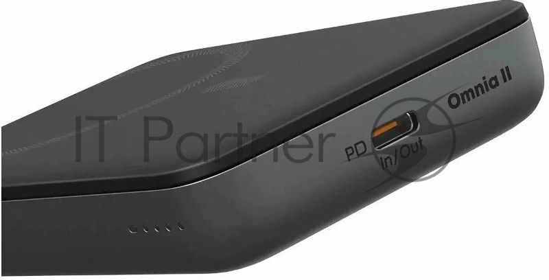 Портативный аккумулятор Aukey Magnetic2 10000 Qi2 черный