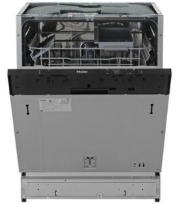Посудомоечная машина встраиваемая Haier HDWE14-592RU 2050Вт узкая серебристый