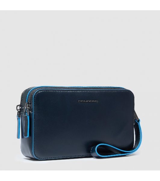 Клатч мужской Piquadro Blue Square AC4221B2/BLU2, синий, натур.кожа