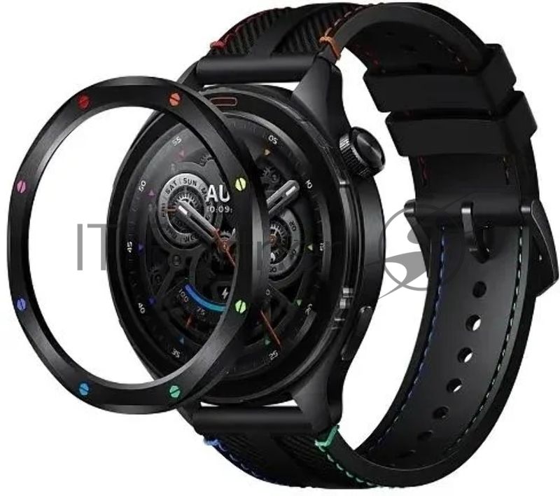 Смарт-часы Xiaomi Watch S4 47мм 1.43" AMOLED корп.черный рем.черный
