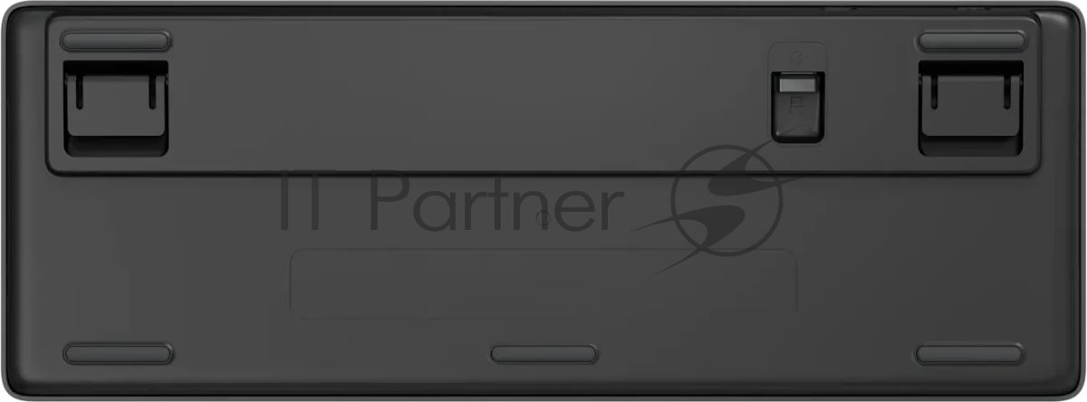 Клавиатура Logitech K868 гибридная, USB Type-A, Bluetooth, радиоканал, чёрный