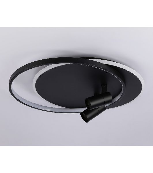 Светильник Ambrella light FL51393/1+2 BK черный 3000K-6400K 65W 560*480*120 (ПДУ РАДИО 2.4G)