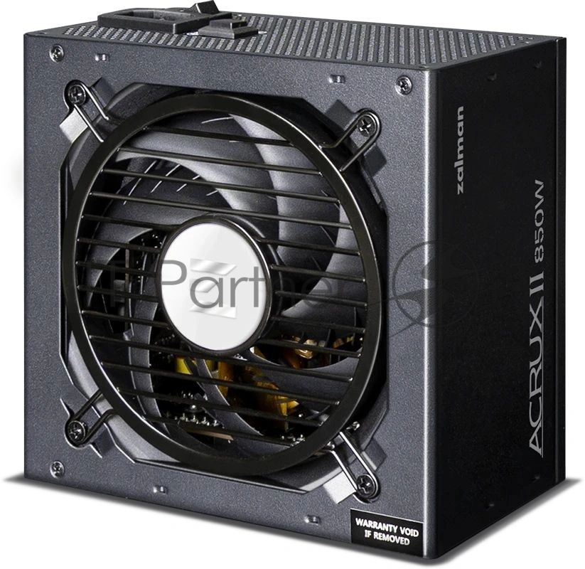Блок питания Zalman ZM850-ARX2 850W, 850Вт, 80+ Platinum, 120мм, модульный, черный