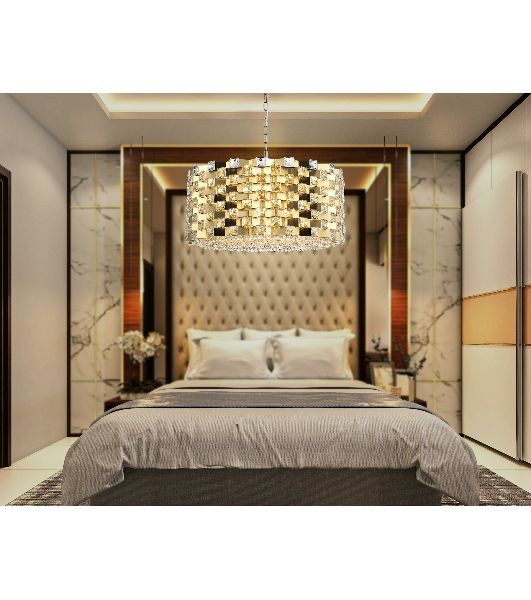 Люстра Ambrella light LH41009/18 BS/CL латунь/прозрачный E14*18 max 40W D700*320