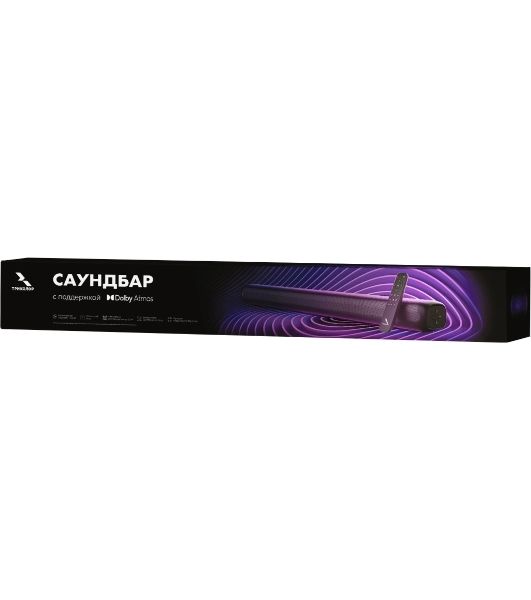 Саундбар Триколор TR-SB-02 2.1 100Вт+40Вт черный