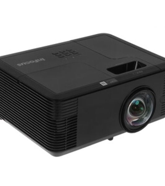 Проектор InFocus IN0046ST DLP, WXGA, 4300 lm, 30 000:1, 0.521:1, 2xHDMI 1.4, VGA in/out, Composite Video, 3.5мм in/out, USB-A, RS-232, RJ-45, лампа 15 000ч.(ECO mode), 10W, 27дБ, 2,9 кг, PJ-Link, БЕЛЫЙ