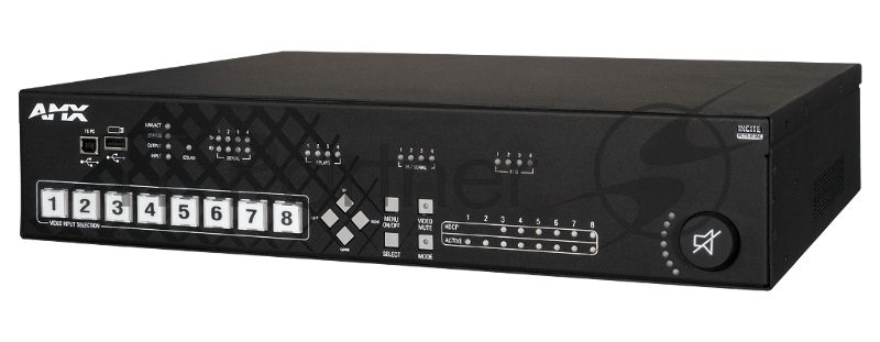 Коммутатор презентационный FG1901-16-EK AMX NCITE-813AC 8x1:3 4K60, встроенный усилитель и контроллер