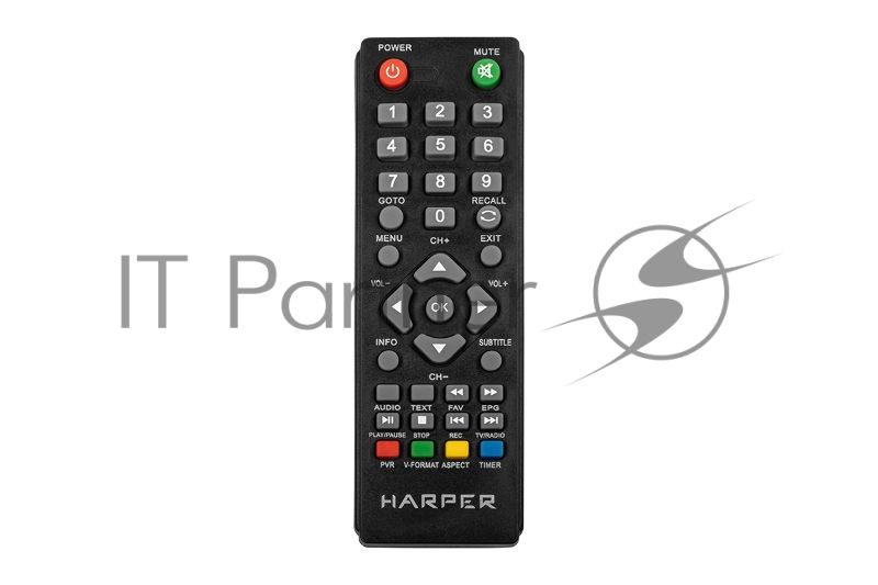 Ресивер DVB-T2 Harper HDT2-1514,черный