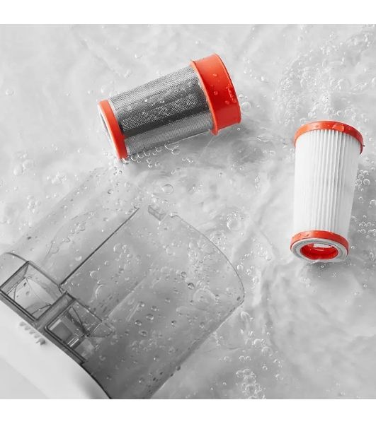 Пылесос ручной от пылевого клеща Xiaomi Dust Mite Vacuum Cleaner 2 Pro EU белый/серый, 500 Вт, уборка сухая, пылесборник контейнер 0.8 л