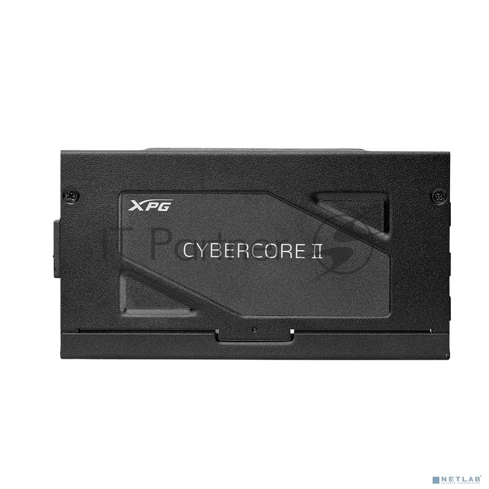 Блок питания ADATA XPG CYBERCORE II 1000W (CYBERCOREII1000P-BKCEU), 1000Вт, 80 PLUS Platinum, 120мм, модульный, черный