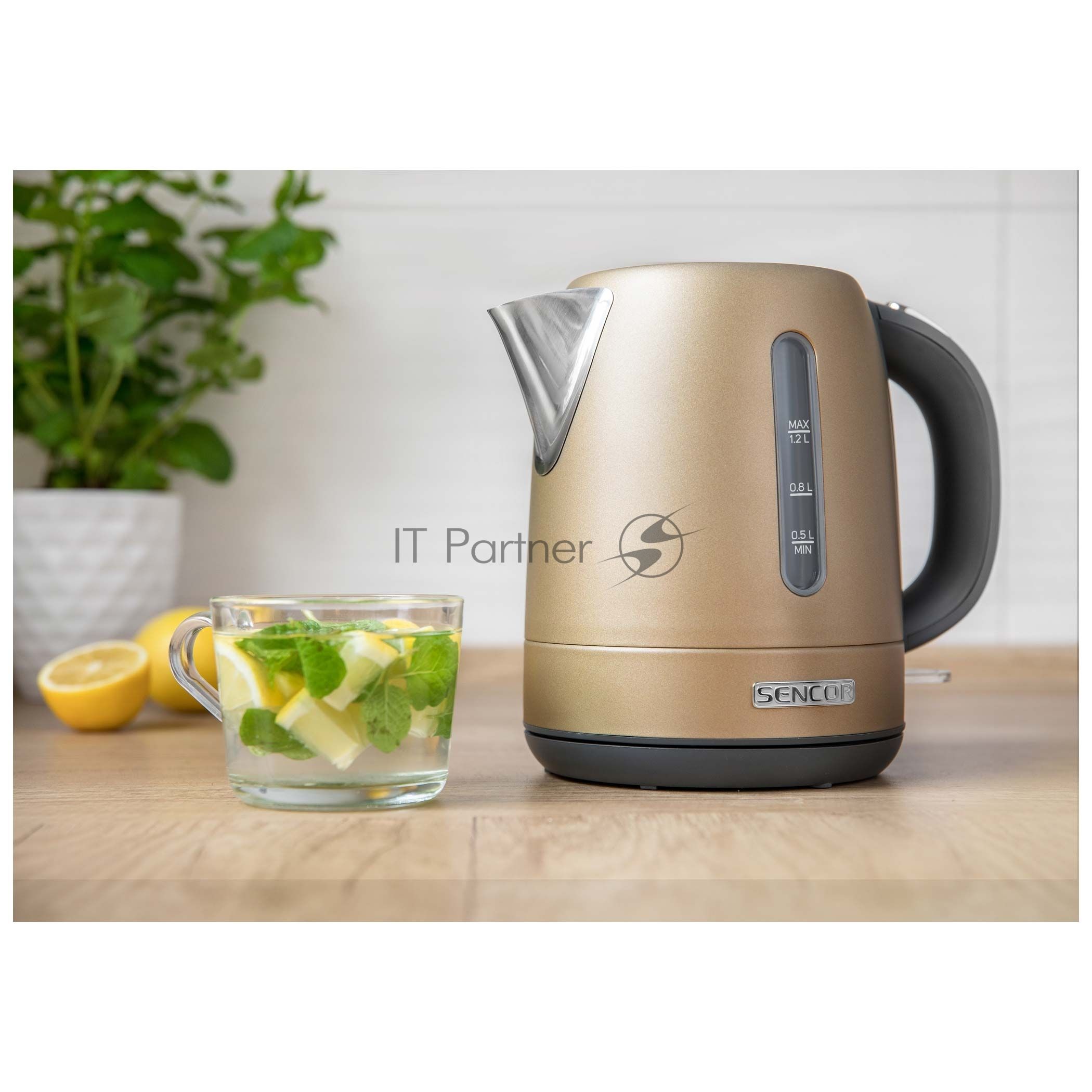 Чайник электрический Sencor SWK 1227CH 1,2 л, 2150 Вт