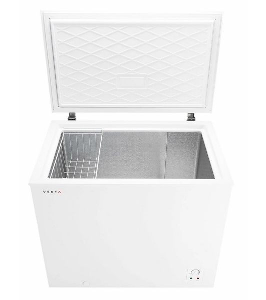 Морозильный ларь Vekta FR-270W02, белый, 270л, 1 камера, 960*635*858 мм, полезный объем 249 л.