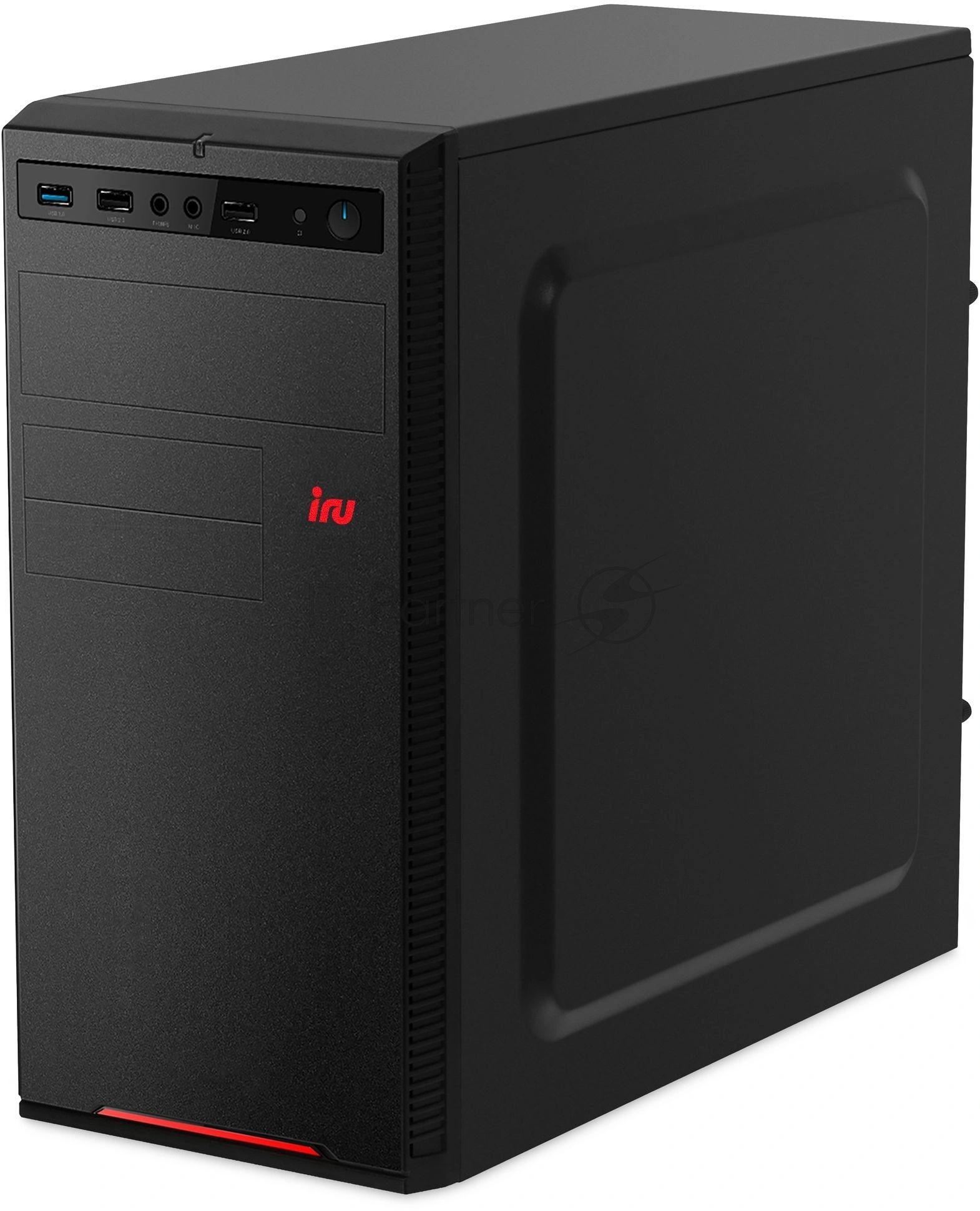 Компьютер IRU Planio 310H6SOP MT i5 14400 (2.5) 16Gb SSD512Gb UHDG 730 без ОС GbitEth 400W черный (RUS) (2197852)