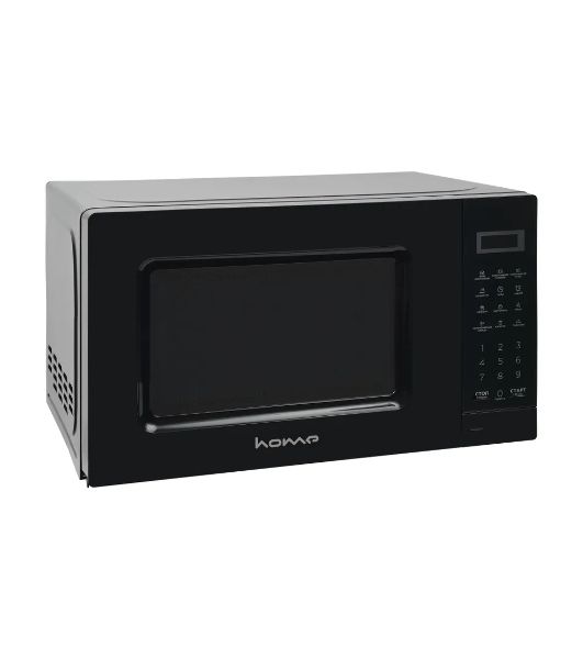 Микроволновая печь HOME HDM207BB черный, 20 л, 700 Вт, переключатели - кнопки, поворотный механизм