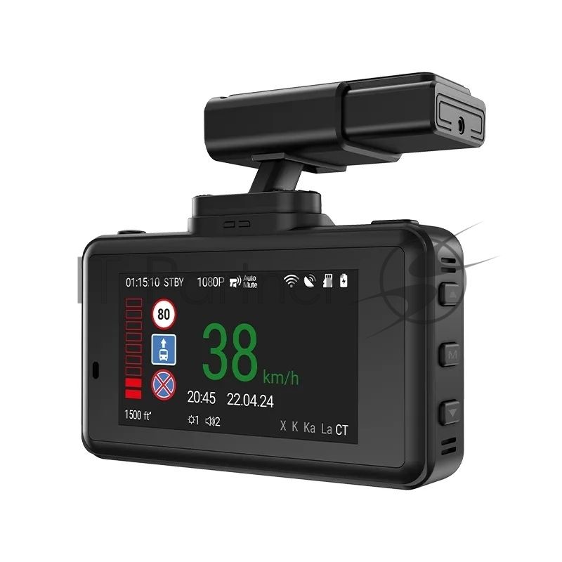 Видеорегистратор с радар-детектором Navitel XR2650 PRO, 1920x1080, 3", GPS/ГЛОНАСС, Wi-Fi, G-сенсор, GPS-информатор