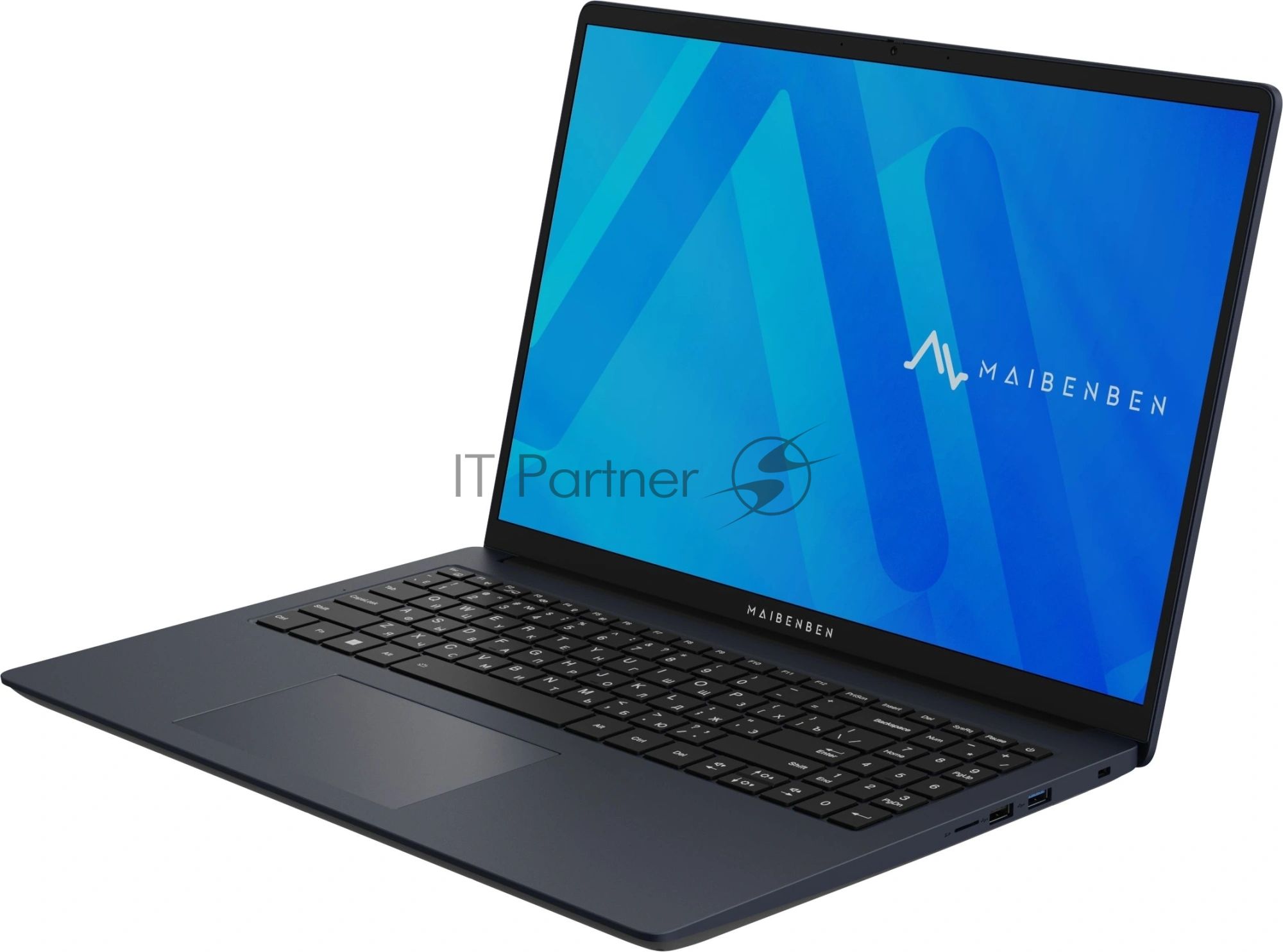 Ноутбук Maibenben M675/16"/IPS/AMD Ryzen 5 7430U/16Gb/512Gb SSD/AMD Radeon Graphics/Windows 11 Home/синий/1.79kg